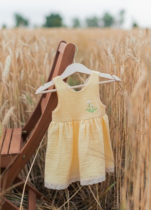 Muslin sundress with embroidery be.child6 photo