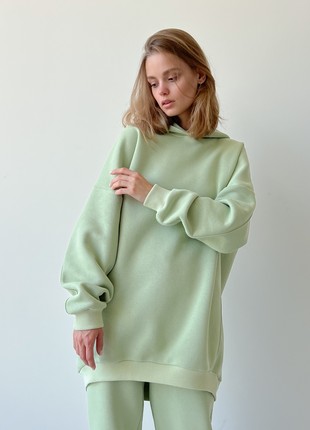 Oversize hoodie - mint green1 photo