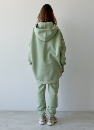 Oversize hoodie - mint green2 photo