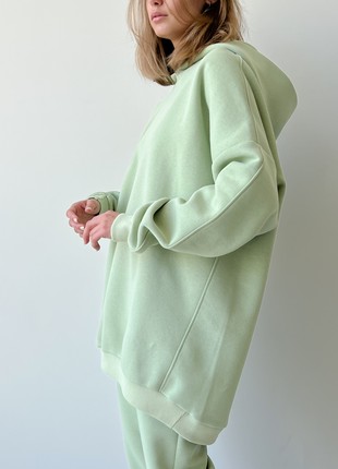 Oversize hoodie - mint green3 photo