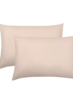Set of pillows Promotional TM IDEIA Comfort Classic 50x70 cm, 2 pcs beige1 photo