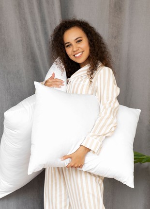 Set of pillows Promotional TM IDEIA Comfort Classic 50x70 cm, 2 pcs white1 photo