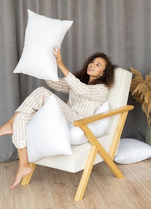 Set of pillows Promotional TM IDEIA Comfort Classic 50x70 cm, 2 pcs white3 photo