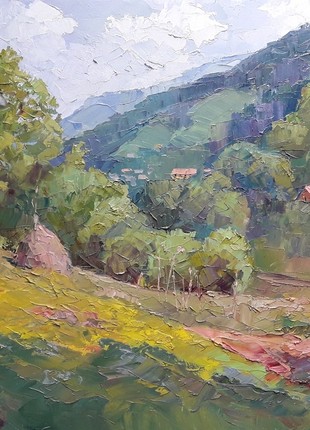 Oil painting Mountain expanses Serdyuk Boris Petrovich nSerb327
