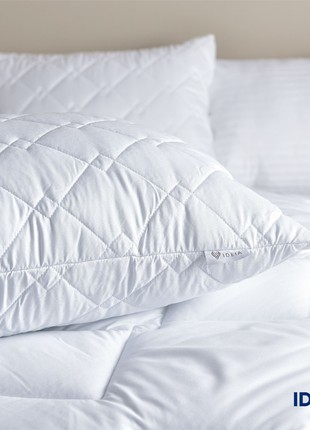SET OF HOTEL PILLOWS STANDART PLUS TM IDEIA 50X70 CM, 2 PCS, WITH ZIPPER
