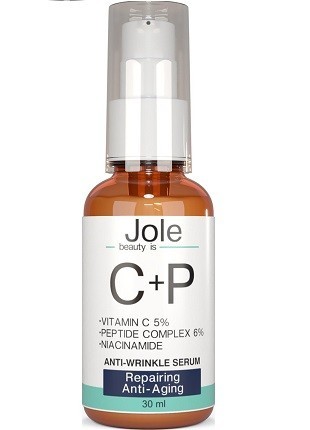 Jole Vitamin C + Peptides Anti-Wrinkle Serum 1oz/ 30ml