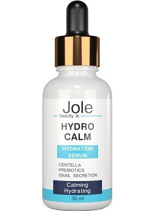 Jole Hydro+Calm Serum with Snail mucin, Centella, and Prebiotics 1oz/ 30ml