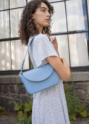 Leather Cross-Body Bag blue The Wings TW-Molly-blue2 photo