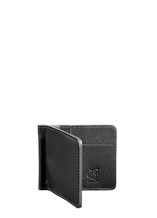 Men's leather wallet 1.0 money clip black (BN-PM-1-g)2 photo