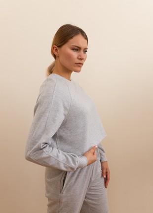 Warm sweatshirt backstage from below4 photo
