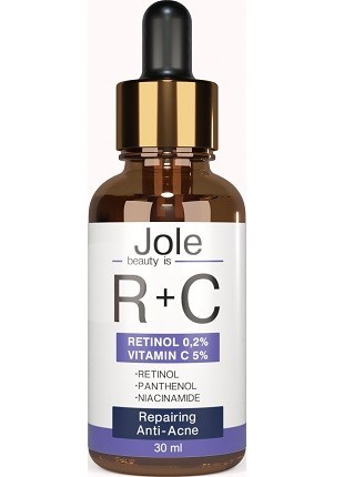Jole Retinol 0.2% + Vitamin C 5% Anti Acne Serum 1oz/ 30ml