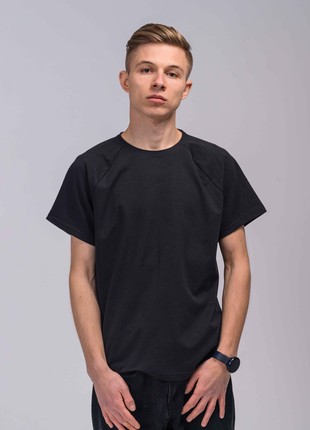 T-shirt  Basic black Custom Wear