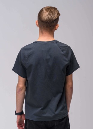 T-shirt Basic grey Custom Wear4 photo