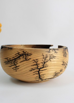 Handmade candy bowl, unique decorative wooden bowl10 photo