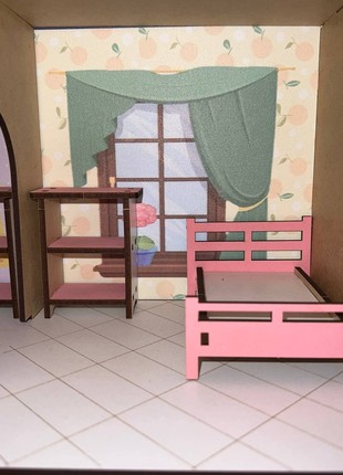 Dollhouse for LOL with Elevator and Furniture Toy Dollhouse DIY Doll Furniture Montessori Dollhouse7 photo