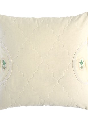 Aromavita Organic Buckwheat Hull Pillow by Ideia - 50x70 cm7 photo