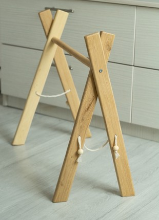 Wooden baby gym1 photo