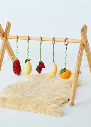 Fruits baby play gym toys2 photo