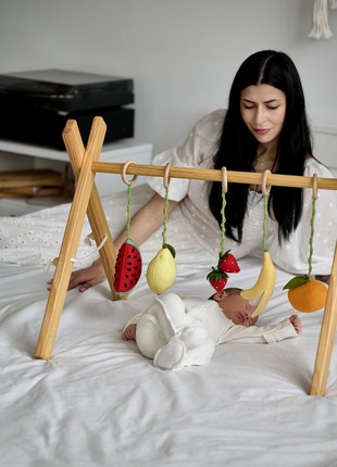 Fruits baby play gym toys4 photo