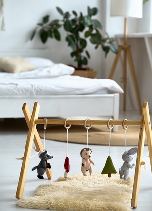 Animals baby play gym toys5 photo