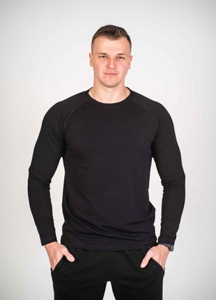 T-shirt Longsleeve black Custom Wear