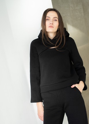 Winter knitted suit7 photo