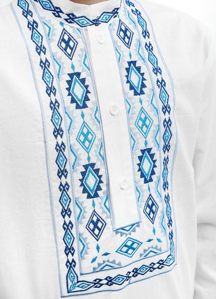 Embroidered blouse for boys 258-19/093 photo