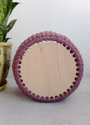 Basket "Purple Bear", 1 pcs3 photo