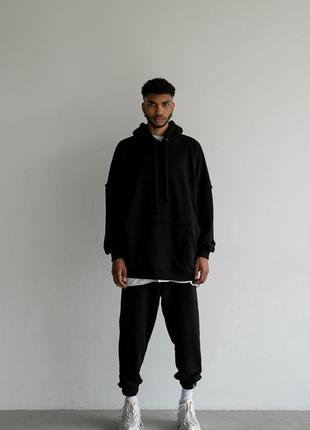 Tracksuit (hoodie, pants) color onyx
