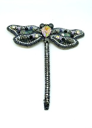Handmade brooch "the  dragonfly"2 photo