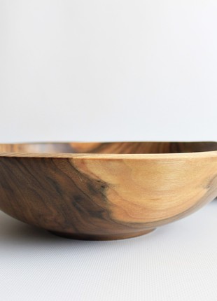 large fruit plate, handmade wooden salad bowl9 photo