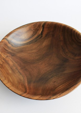 Handmade salad bowl, decorative wooden dinnerware9 photo