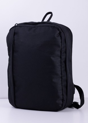 TRVLbag black transformer | hand luggage | backpack 40x30x10 - 40x30x201 photo