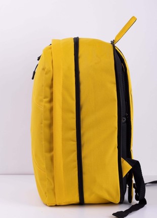 TRVLbag yellow transformer | hand luggage | backpack 40x30x10 - 40x30x203 photo