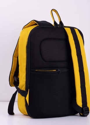 TRVLbag yellow transformer | hand luggage | backpack 40x30x10 - 40x30x204 photo
