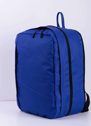 TRVLbag blue transformer | hand luggage | backpack 40x30x10 - 40x30x201 photo