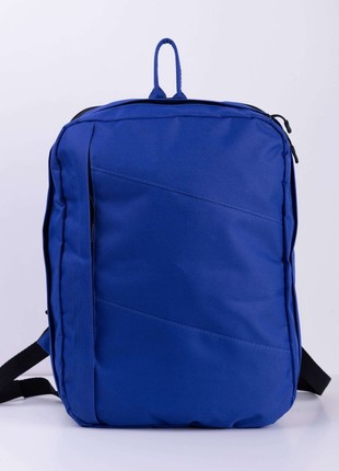 TRVLbag blue transformer | hand luggage | backpack 40x30x10 - 40x30x204 photo