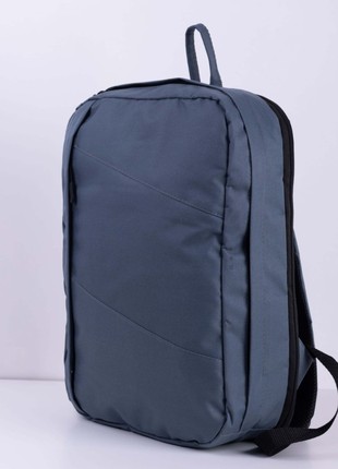 TRVLbag gray transformer | hand luggage | backpack 40x30x10 - 40x30x20