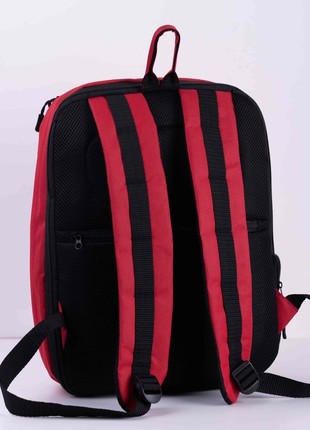 TRVLbag red transformer | hand luggage | backpack 40x30x10 - 40x30x205 photo