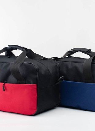 TRVLbag black&blue | hand luggage | bag 40x20x25 cm5 photo