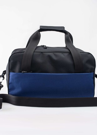 TRVLbag black&blue | hand luggage | bag 40x20x25 cm1 photo
