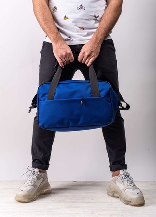 TRVLbag blue | hand luggage | bag 40x20x25 cm2 photo