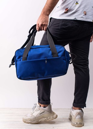 TRVLbag blue | hand luggage | bag 40x20x25 cm3 photo