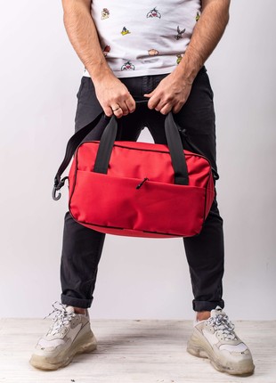 TRVLbag red | hand luggage | bag 40x20x25 cm6 photo