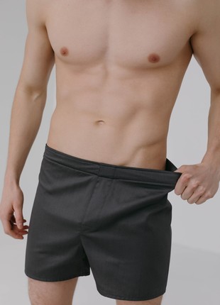 Anthracite loose boxers2 photo