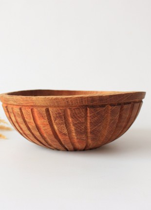 Salad bowl handmade, wooden dinnerware1 photo