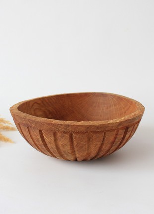 Salad bowl handmade, wooden dinnerware4 photo