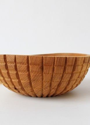 Handmade fruit bowl, rustic wooden dinnerware9 photo