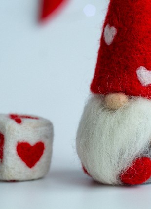Valentine's Day gift Wool gnome2 photo