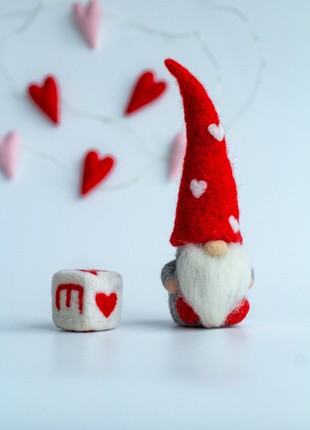 Valentine's Day gift Wool gnome8 photo